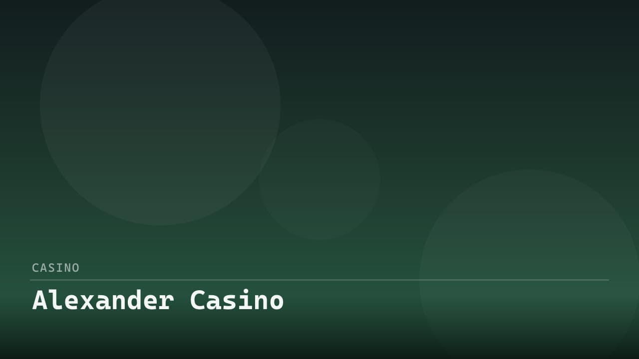 Alexander Casino