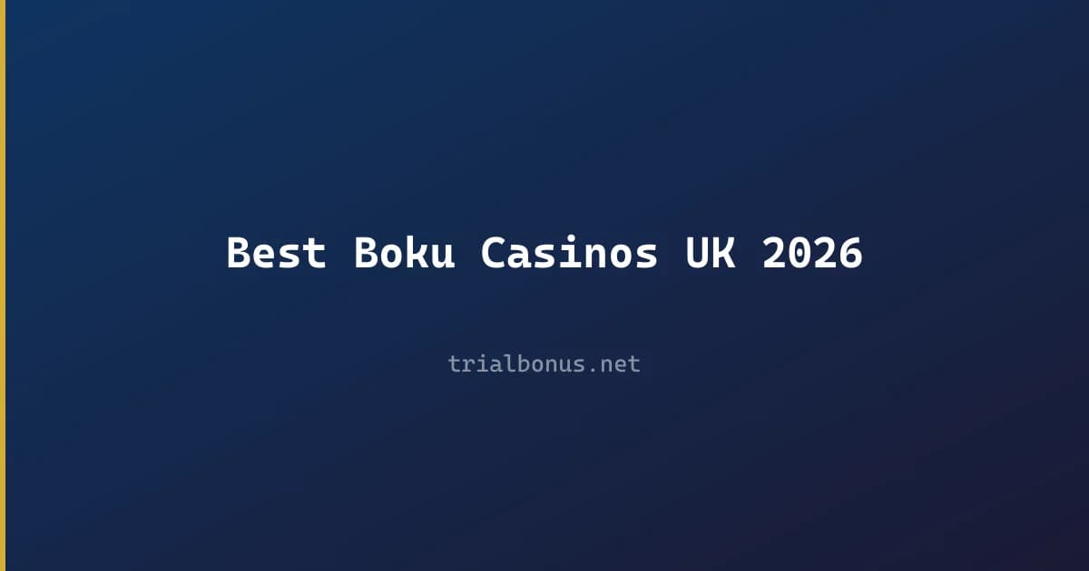 Best Boku Casinos UK