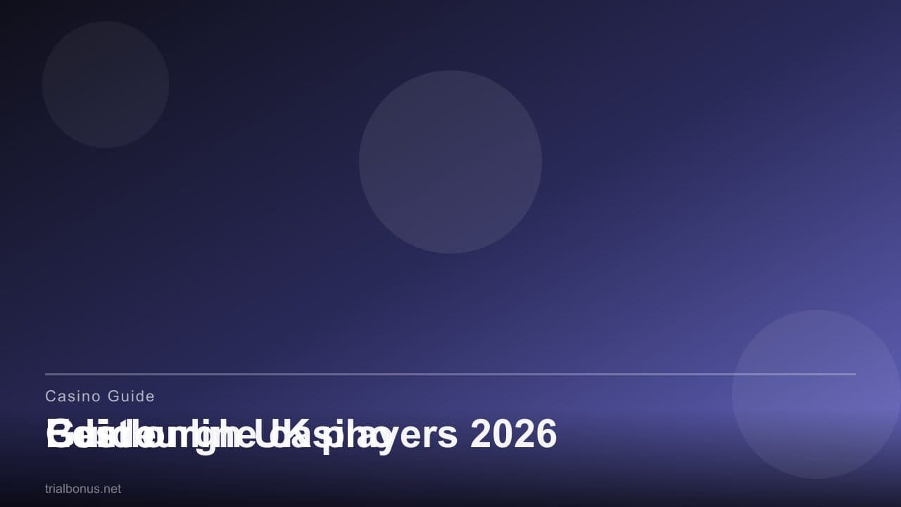 Best online casino Edinburgh UK players