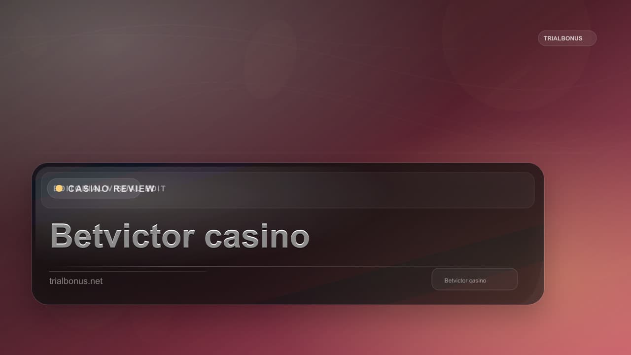 Betvictor casino Review