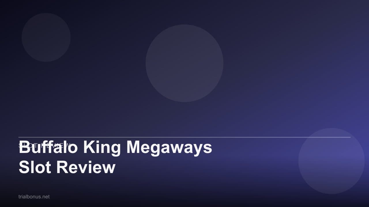 Buffalo King Megaways Slot Review