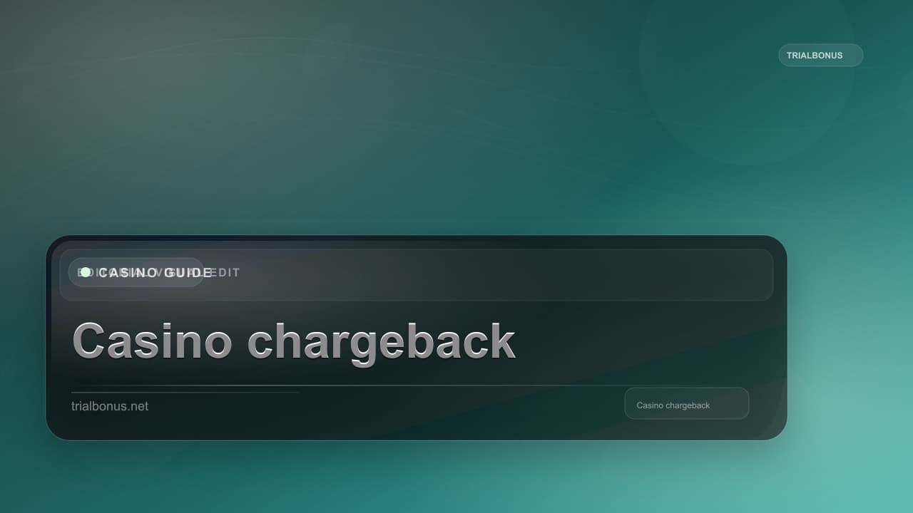 Casino chargeback UK Guide