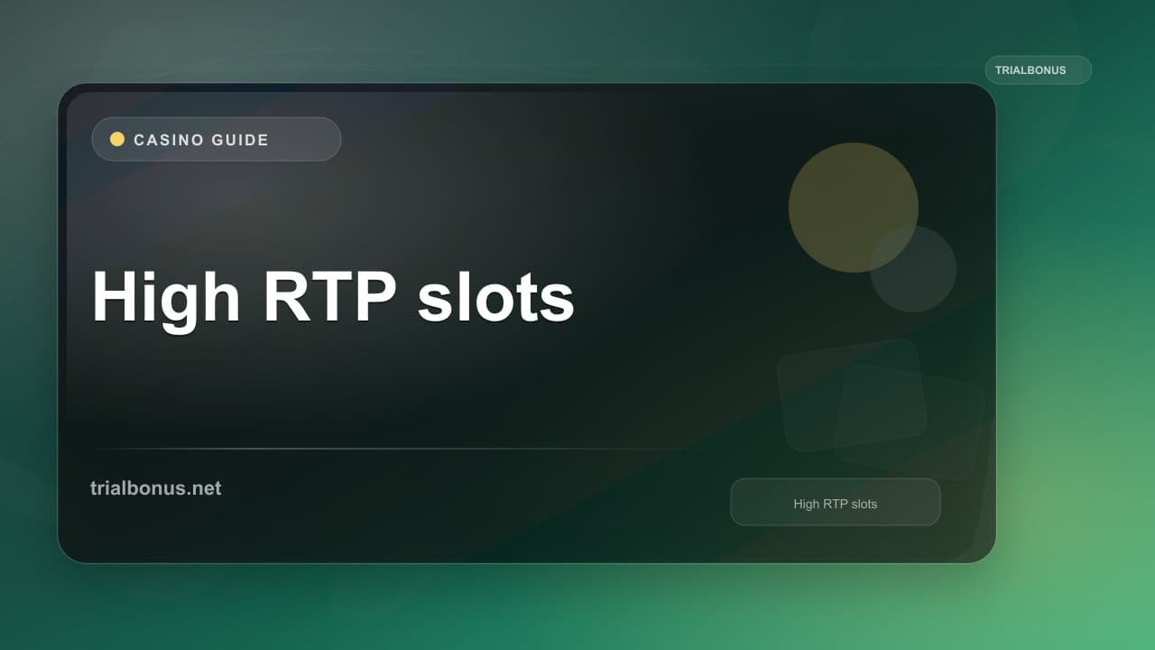 High RTP slots guide UK