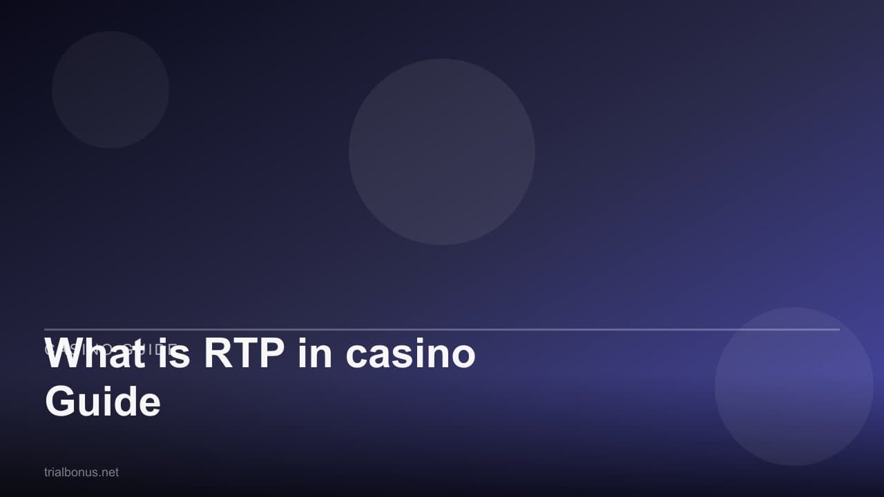 What is RTP in casino Guide