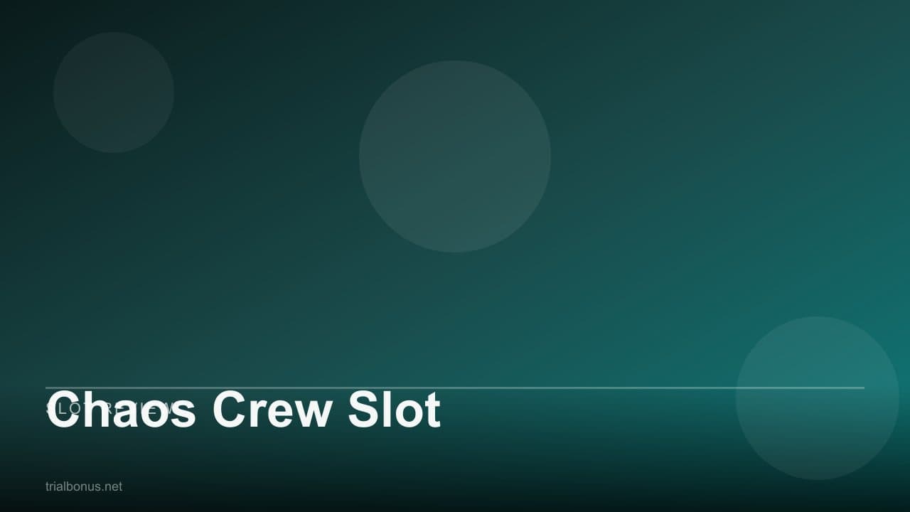 Chaos Crew Slot