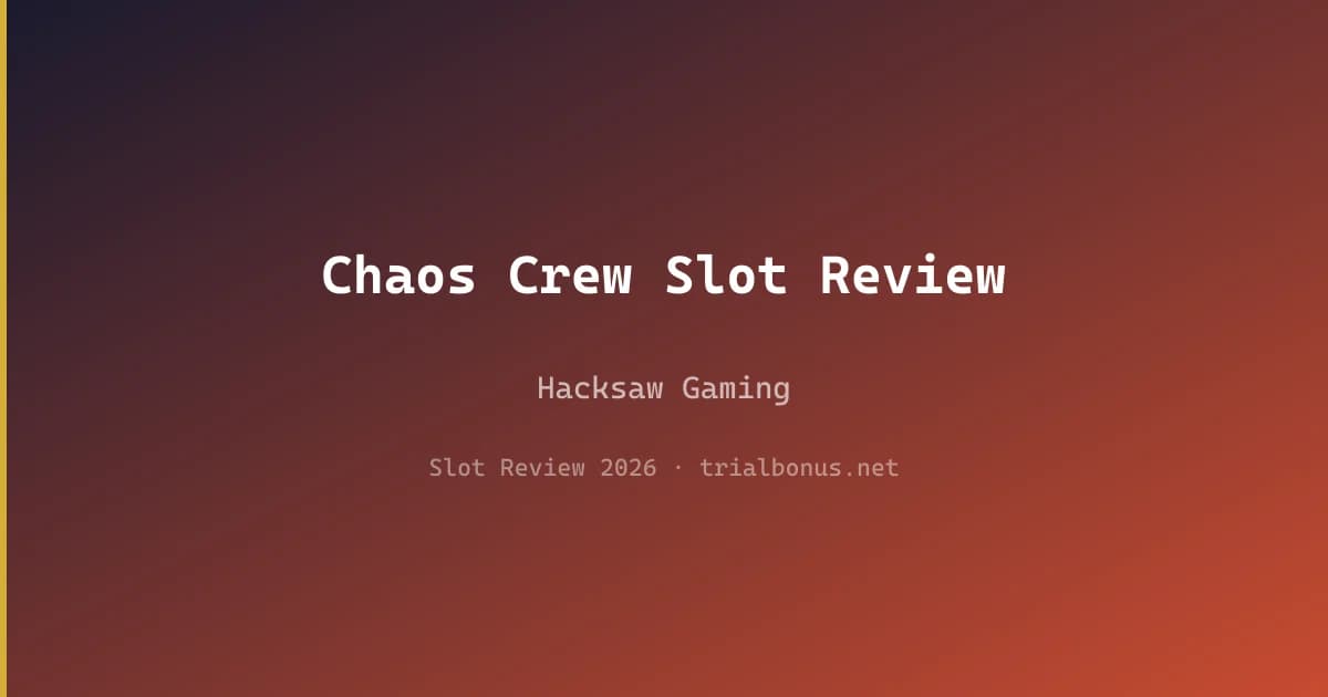 Chaos Crew Slot Review