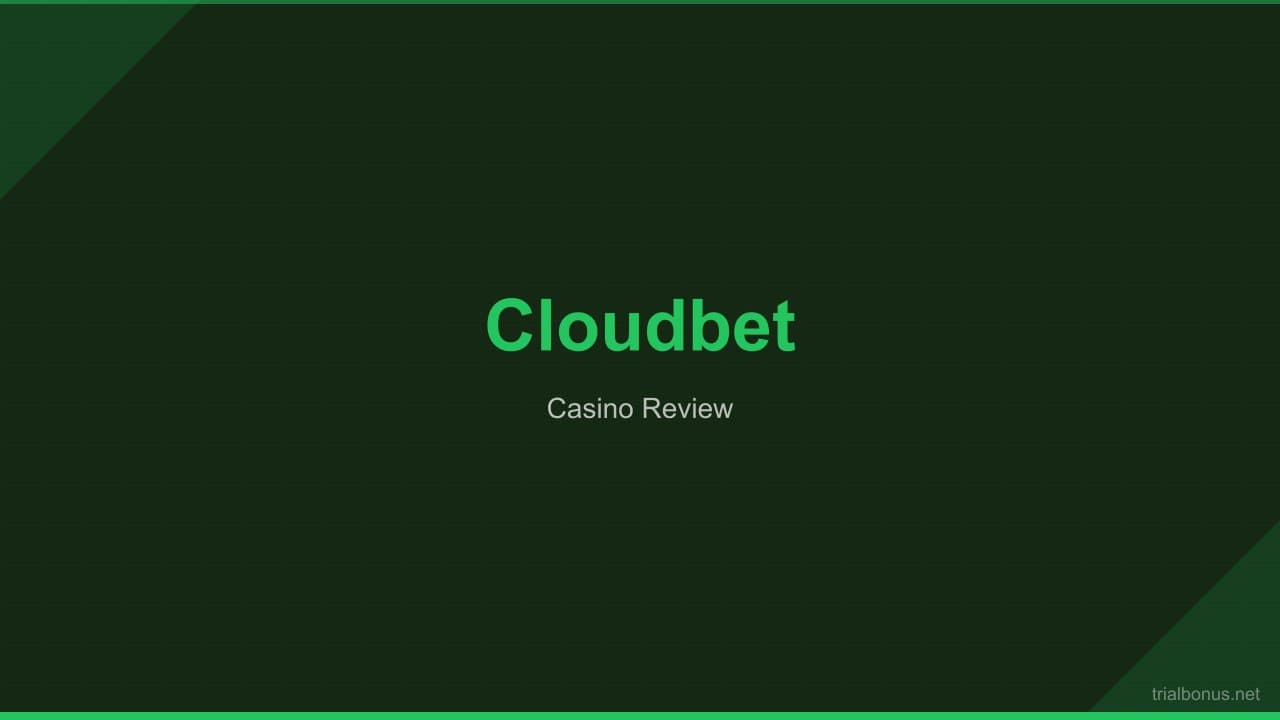 Cloudbet casino Review