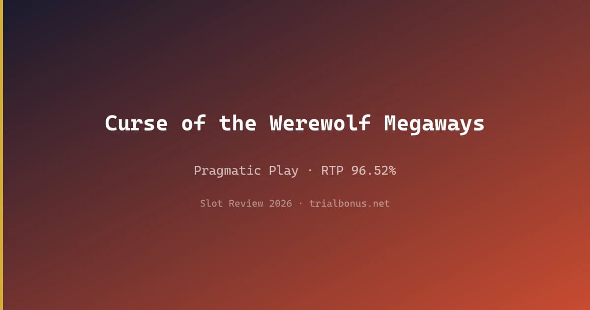 Curse of the Werewolf Megaways