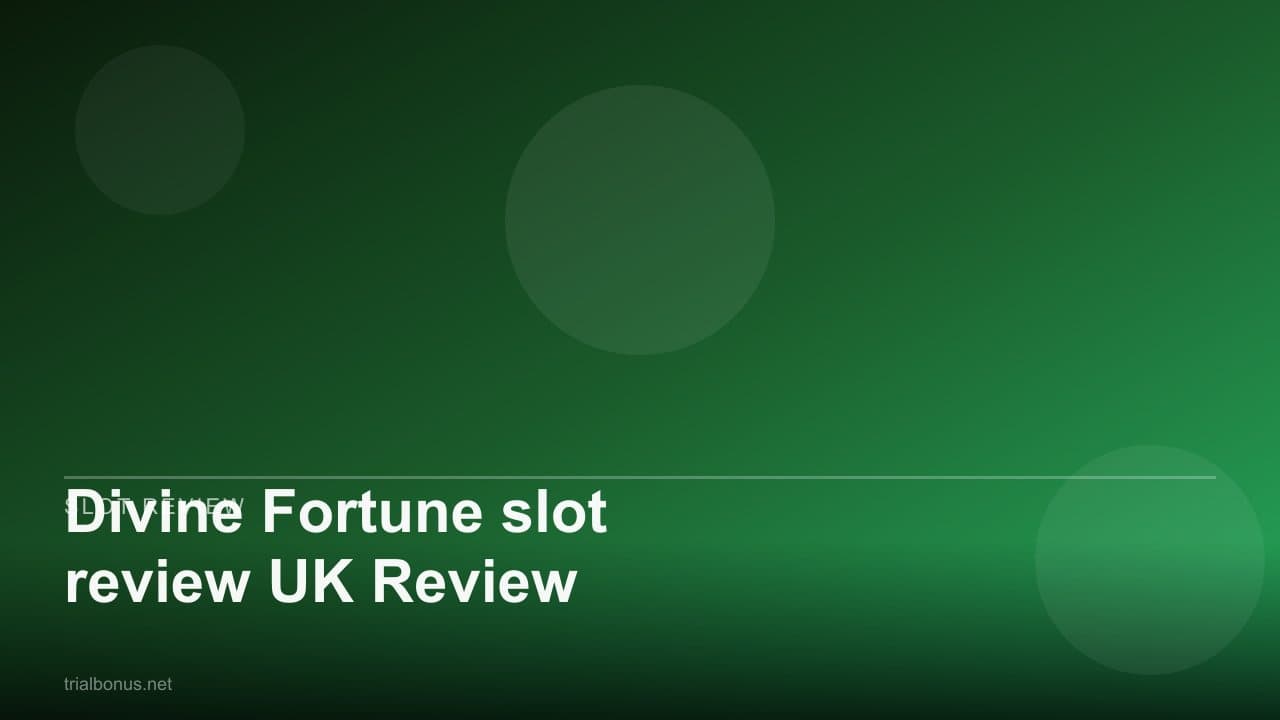 Divine Fortune slot review UK Review