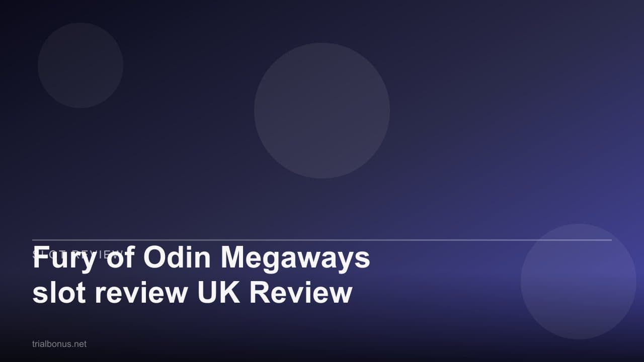 Fury of Odin Megaways slot review UK Review