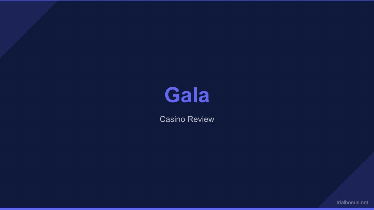 Gala Casino Review 2026