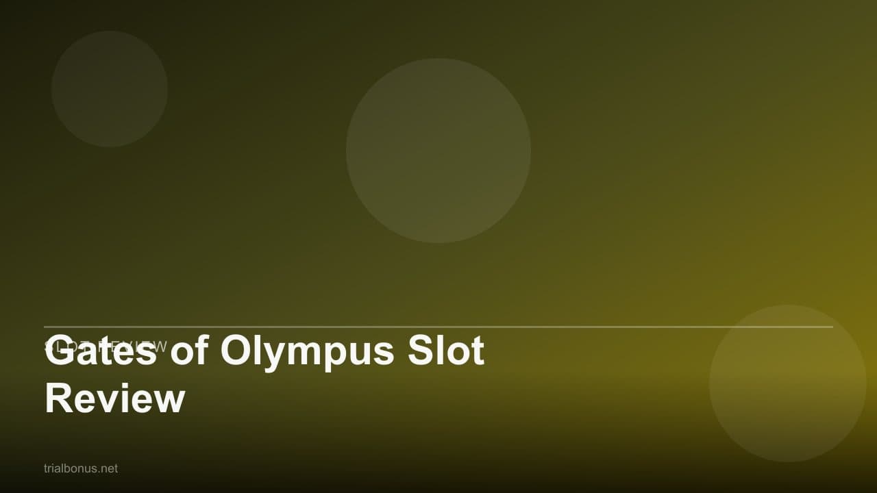Gates of Olympus Slot Review