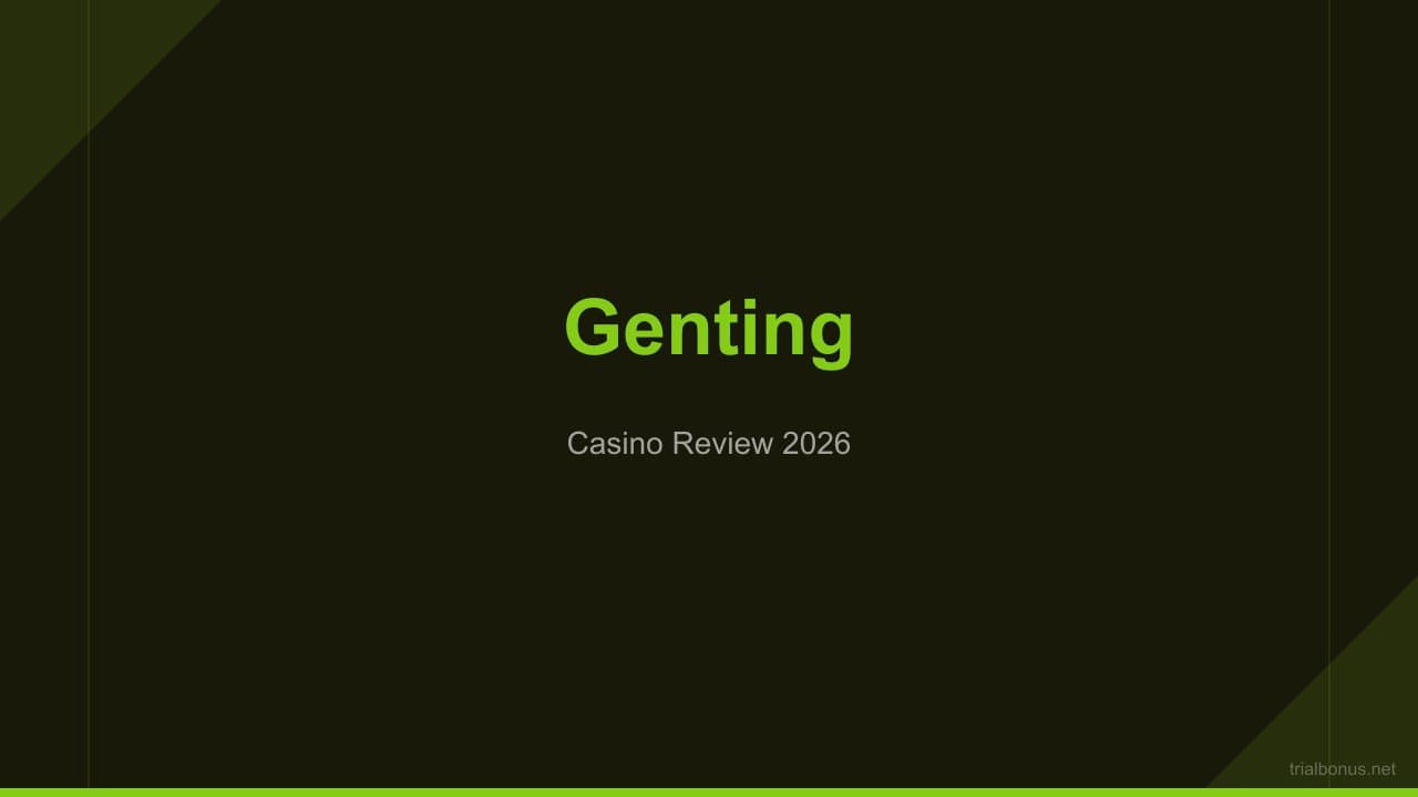 Genting: Welcome Offer and Promotions