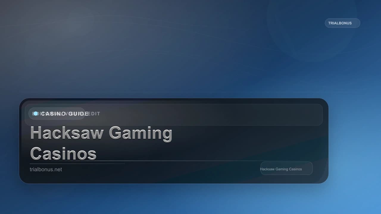 Hacksaw Gaming Casinos