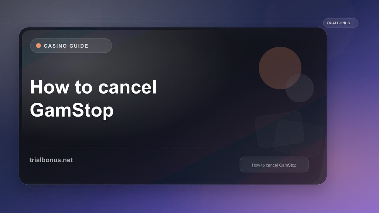 How to cancel GamStop Guide