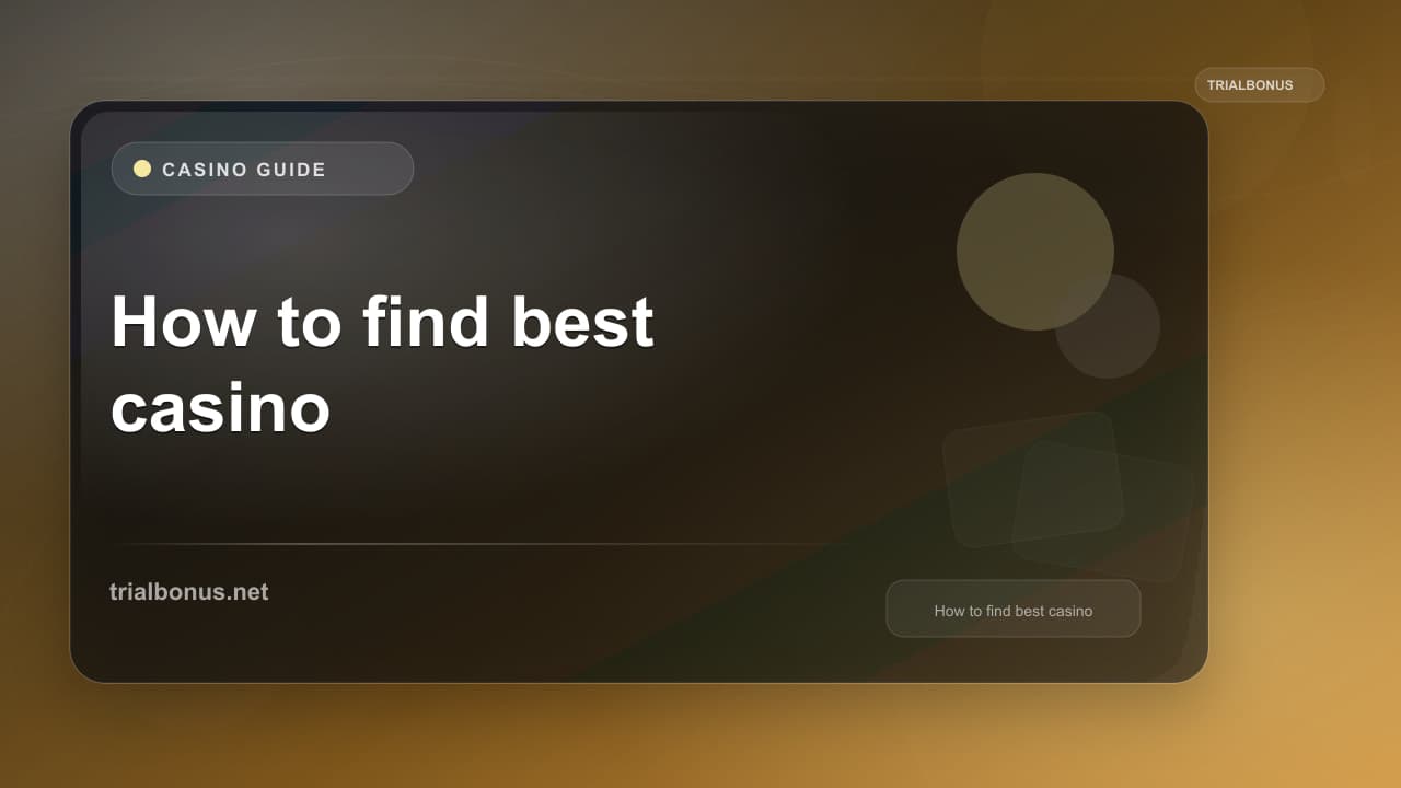 How to find the best casino UK Guide
