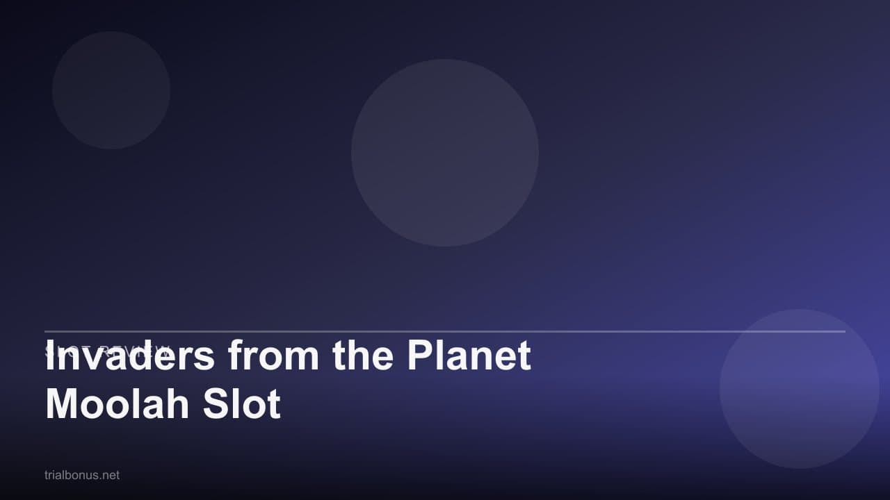 Invaders from the Planet Moolah Slot