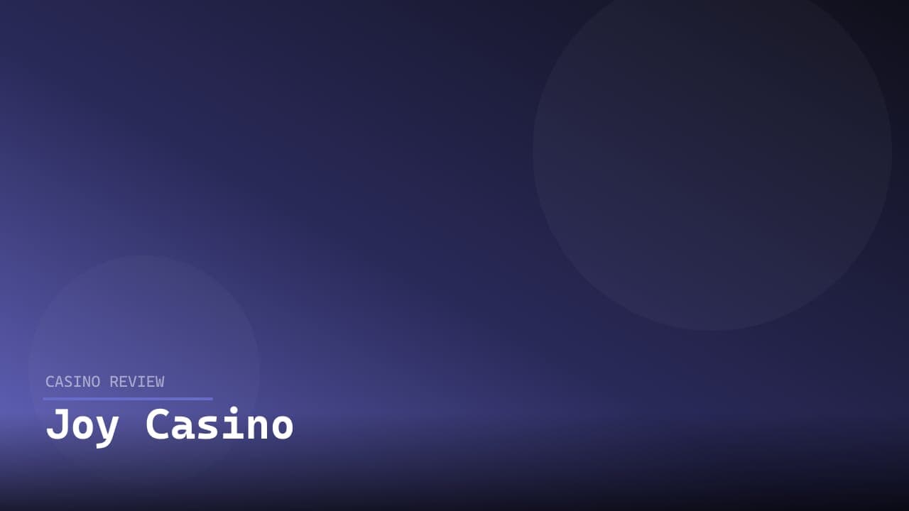 Joy Casino