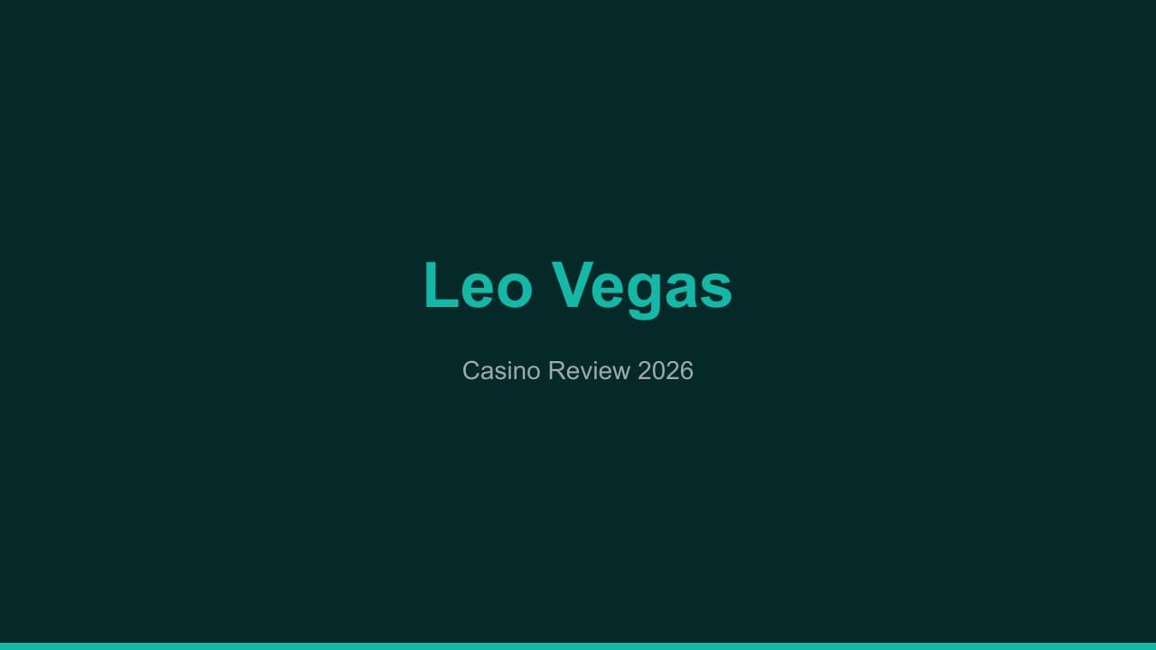 Leovegas casino Review