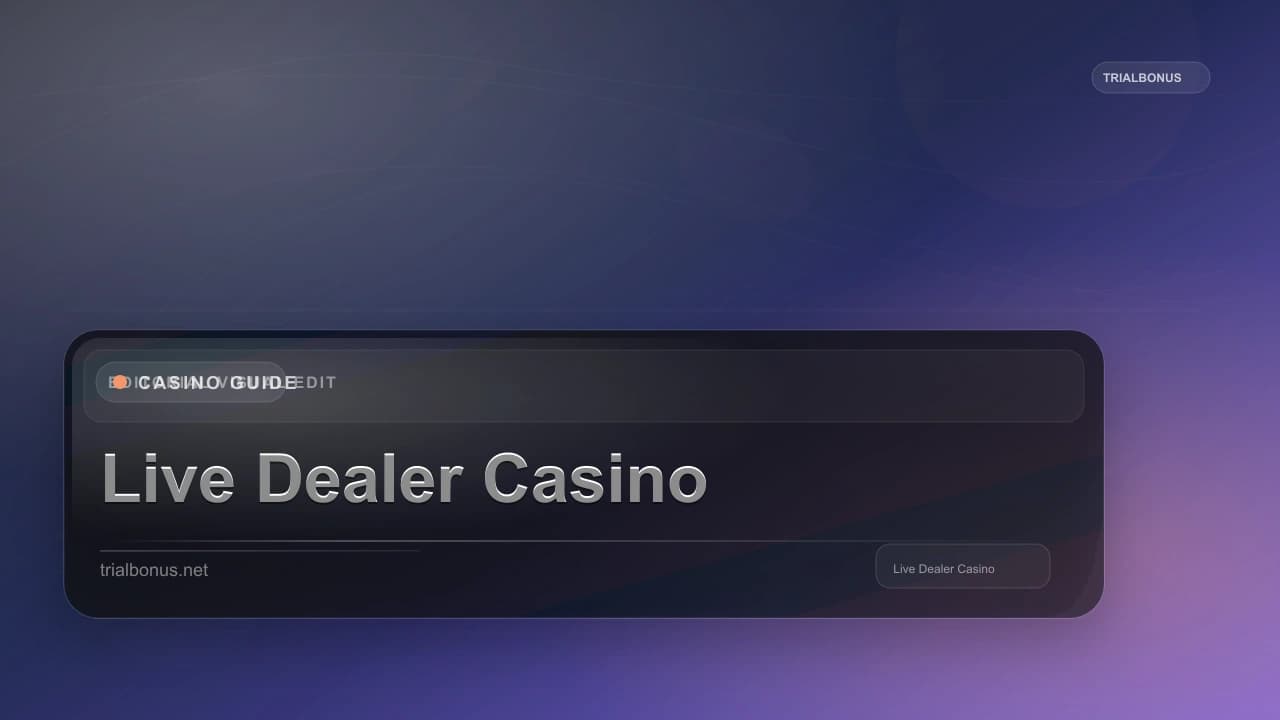 Live Dealer Casino Guide