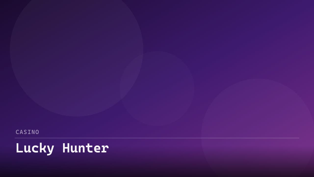 Lucky Hunter Sport logo