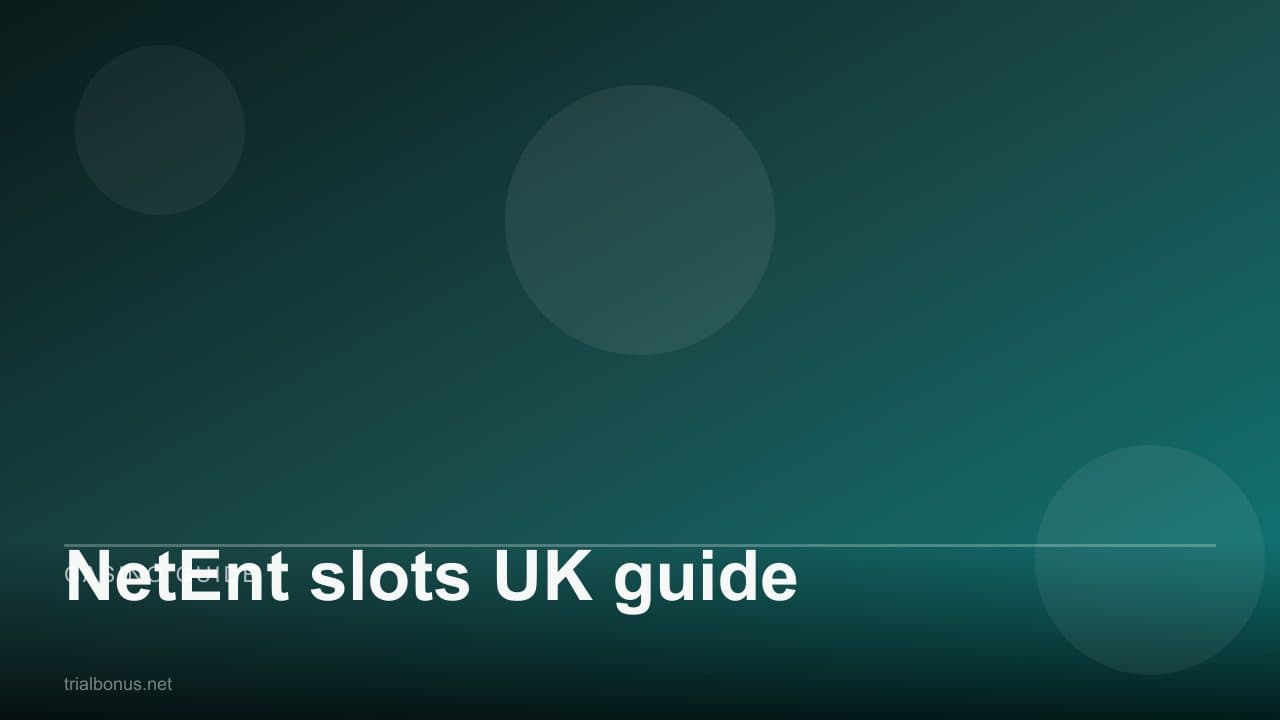 NetEnt slots UK guide
