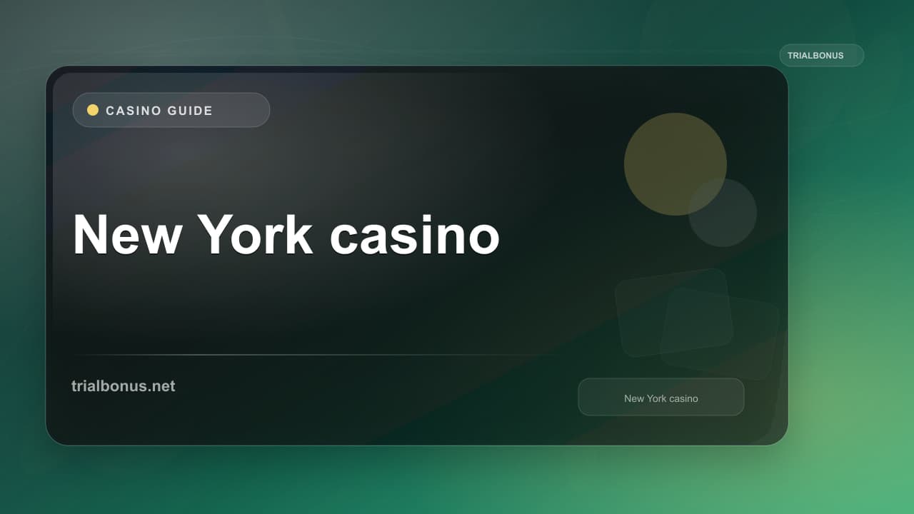 New York online casino Guide