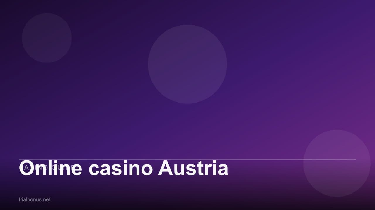 Online casino Austria
