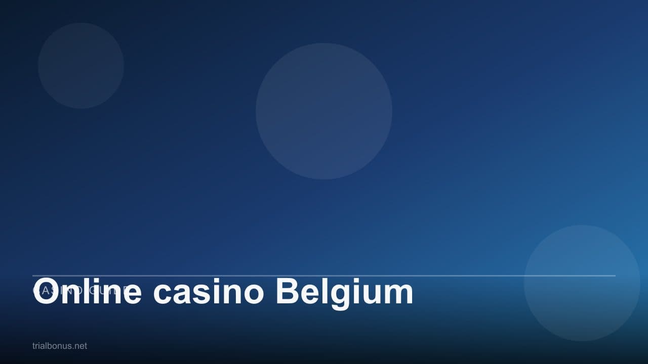 Online casino Belgium
