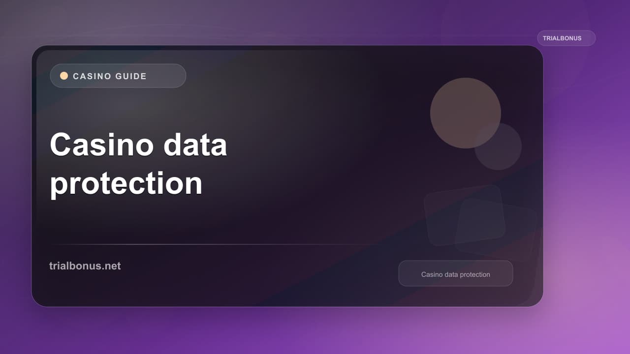 Casino data protection UK Guide