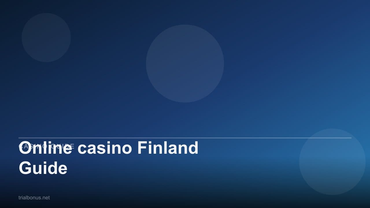 Online casino Finland Guide