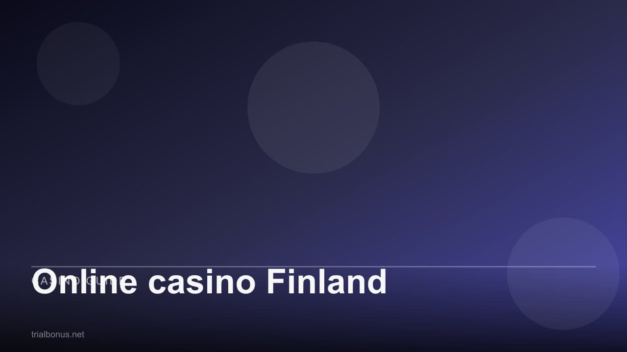 Online casino Finland