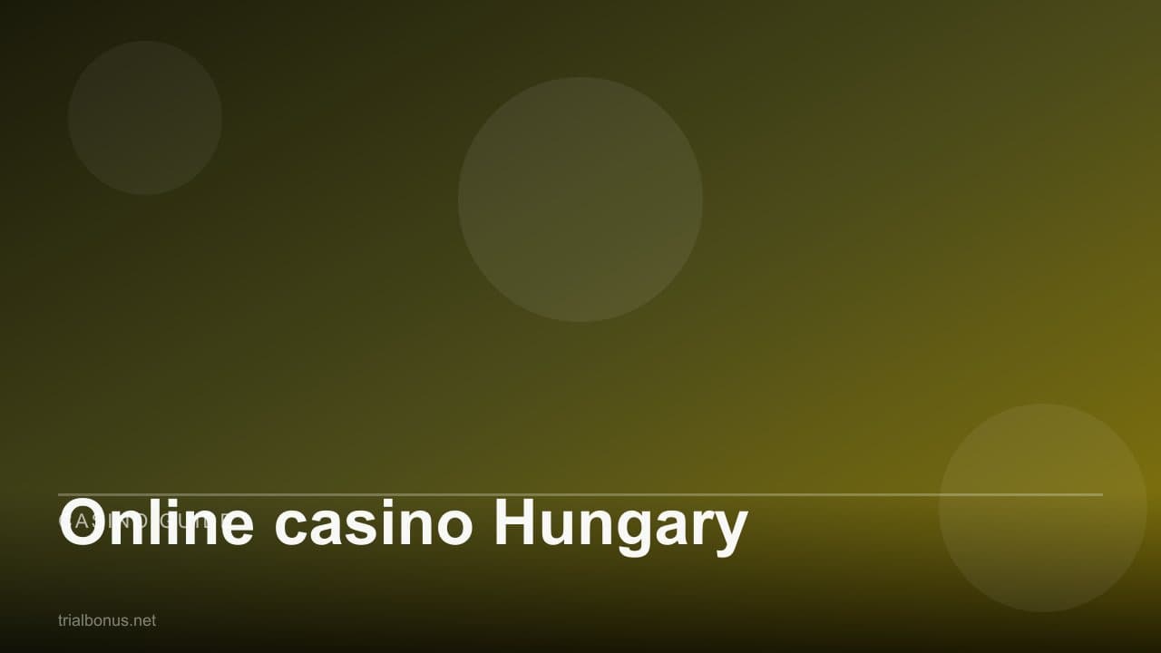 Online casino Hungary