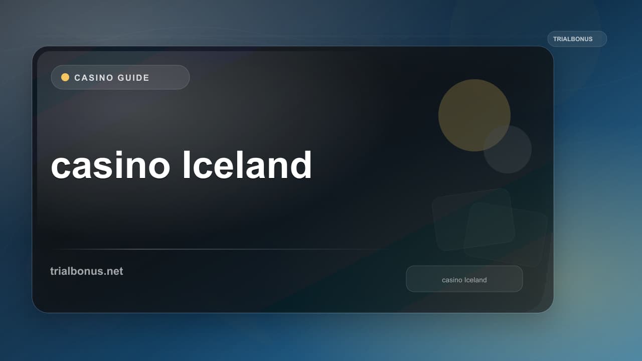 Online casino Iceland Guide