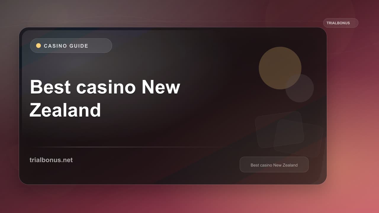 Best online casino New Zealand