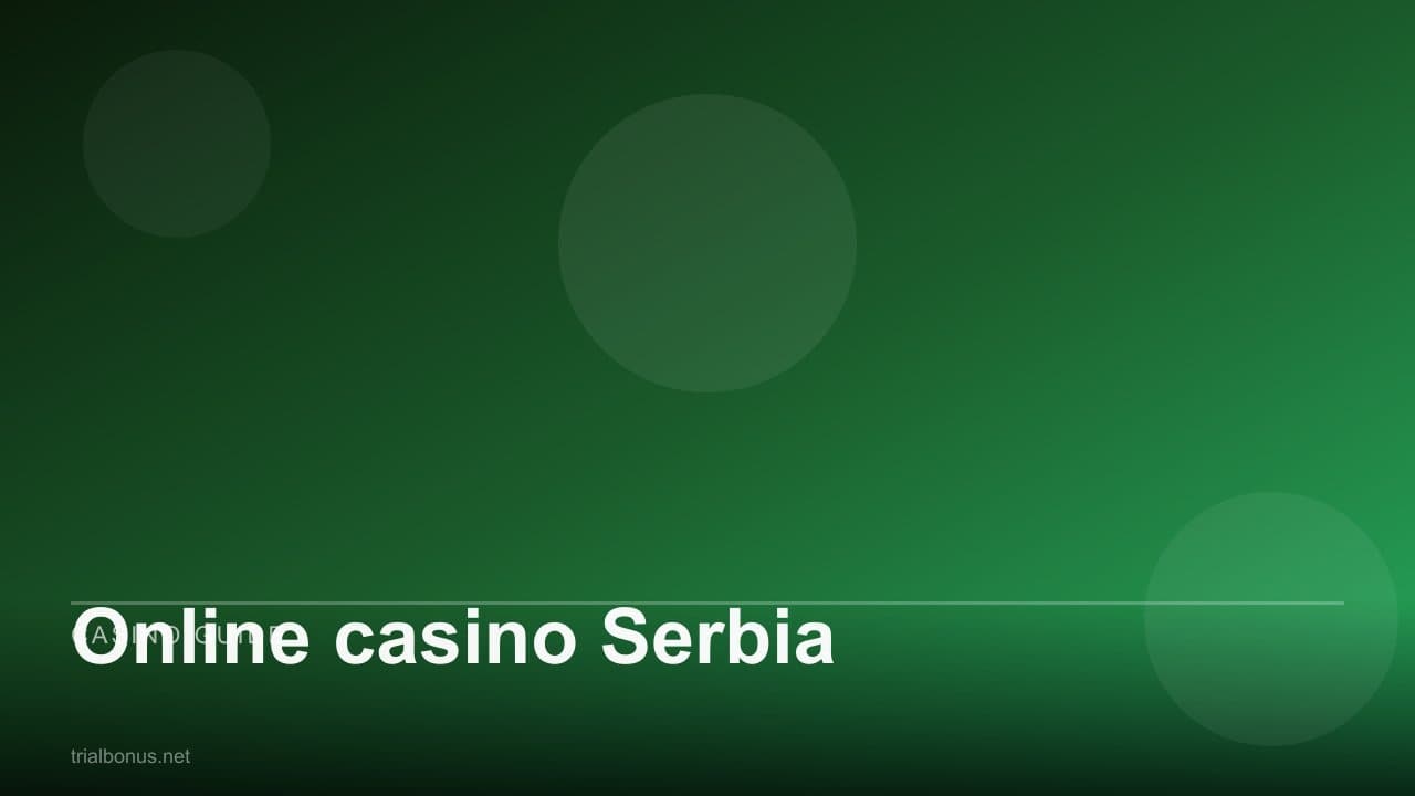 Online casino Serbia