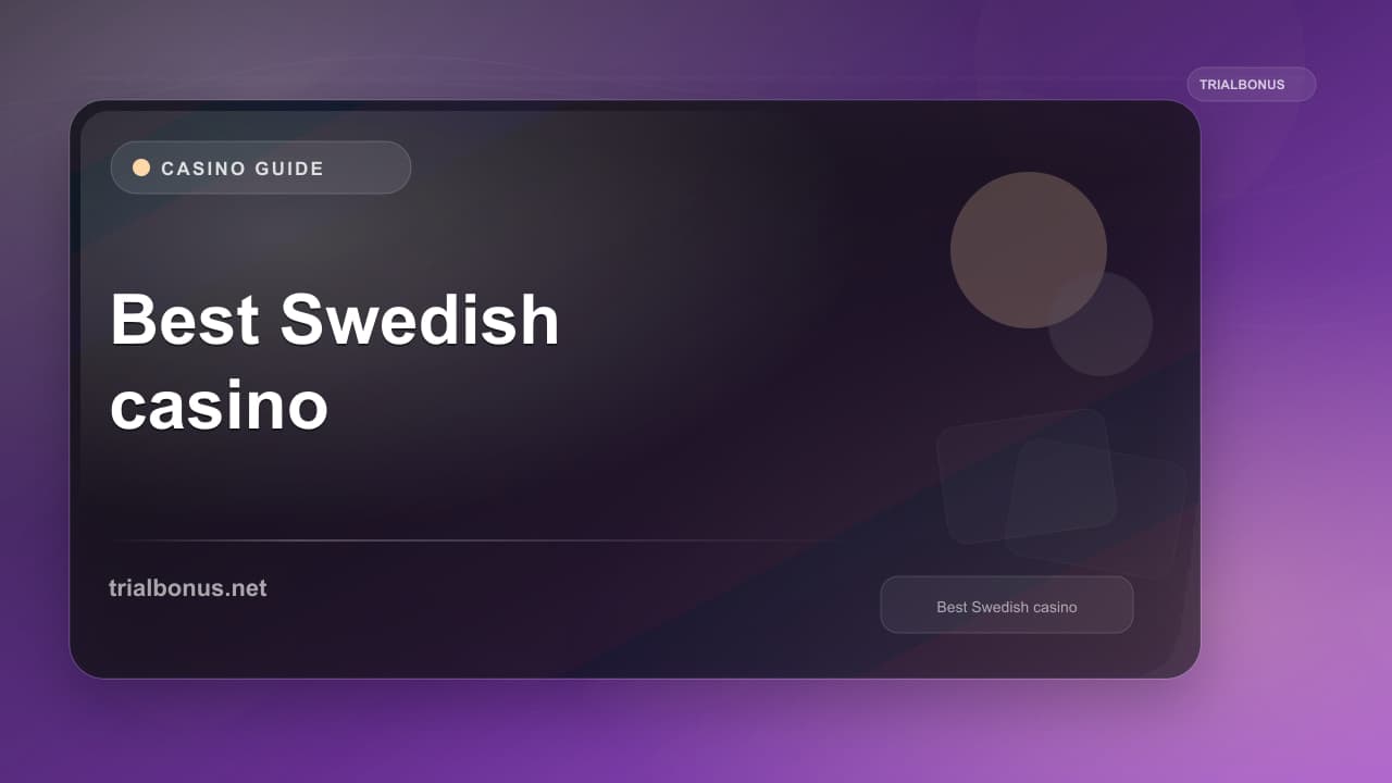 Best Swedish online casino Guide