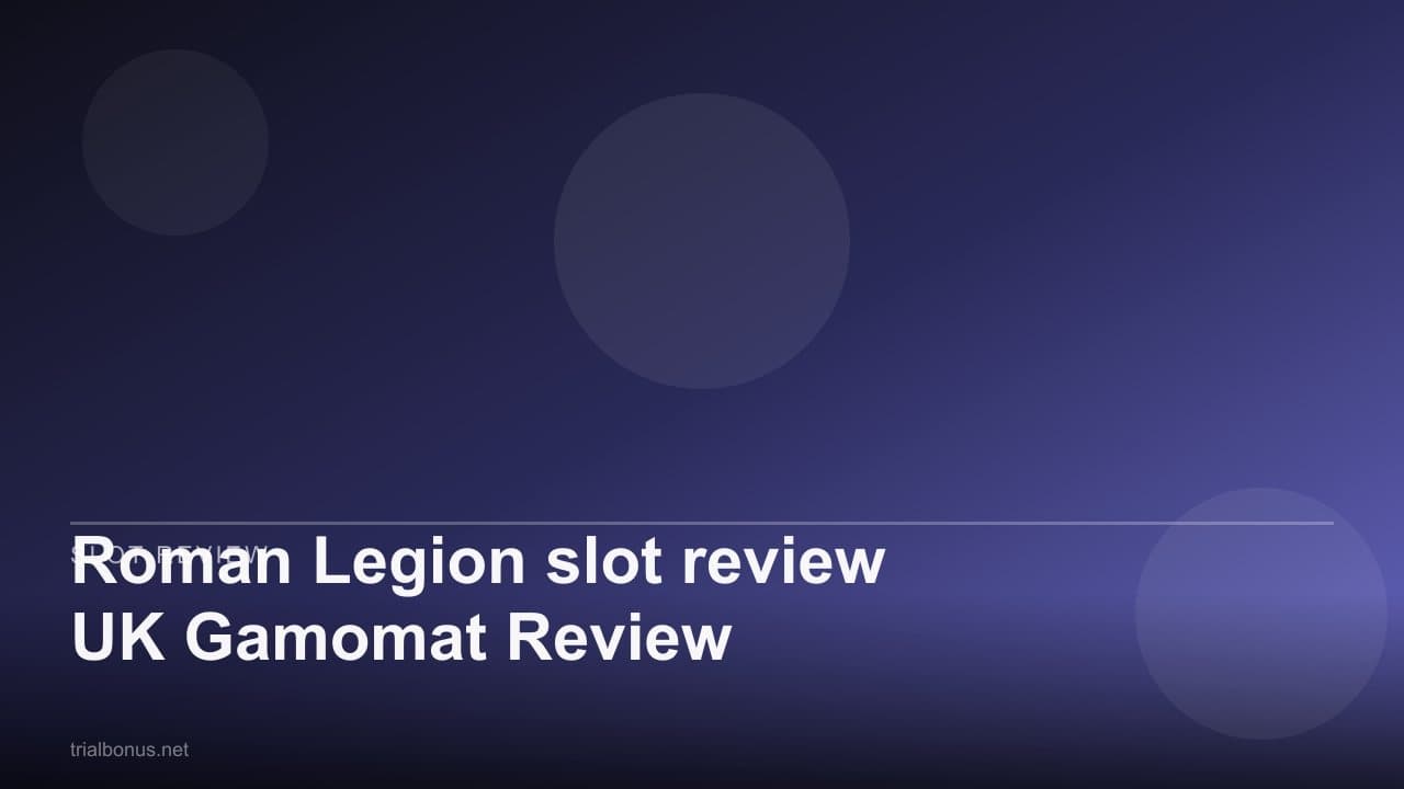 Roman Legion slot review UK Gamomat Review