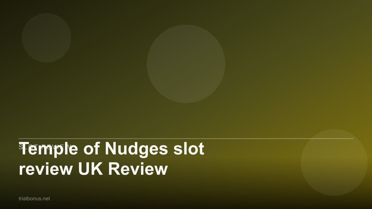 Temple of Nudges slot review UK Review