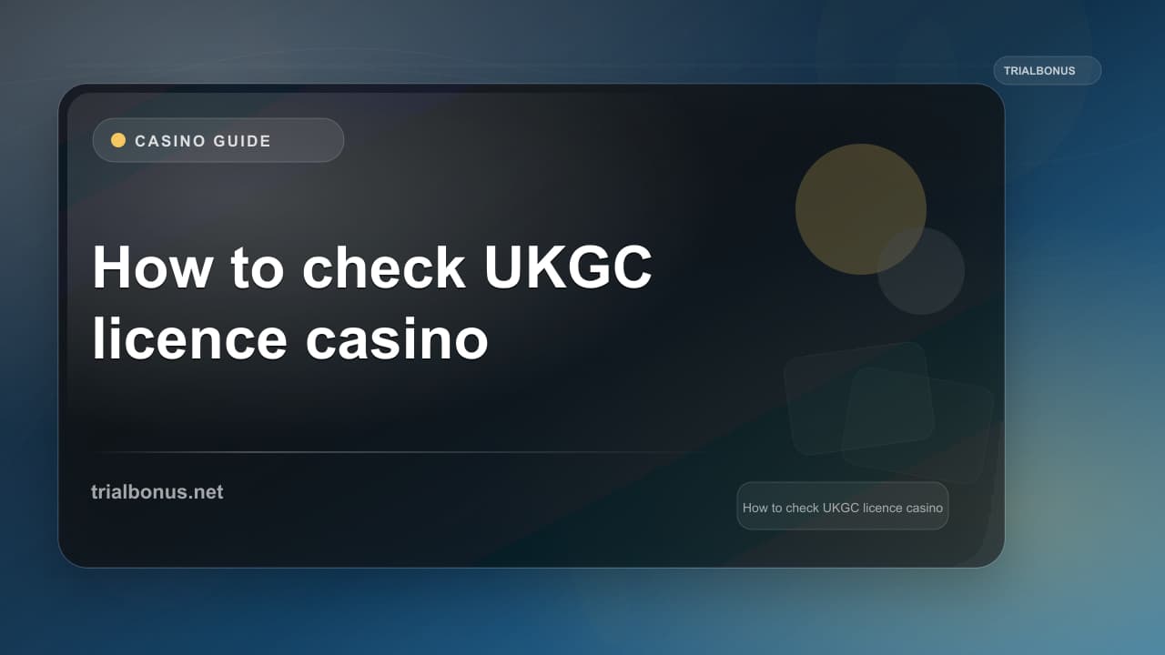 How to check UKGC licence UK casino Guide