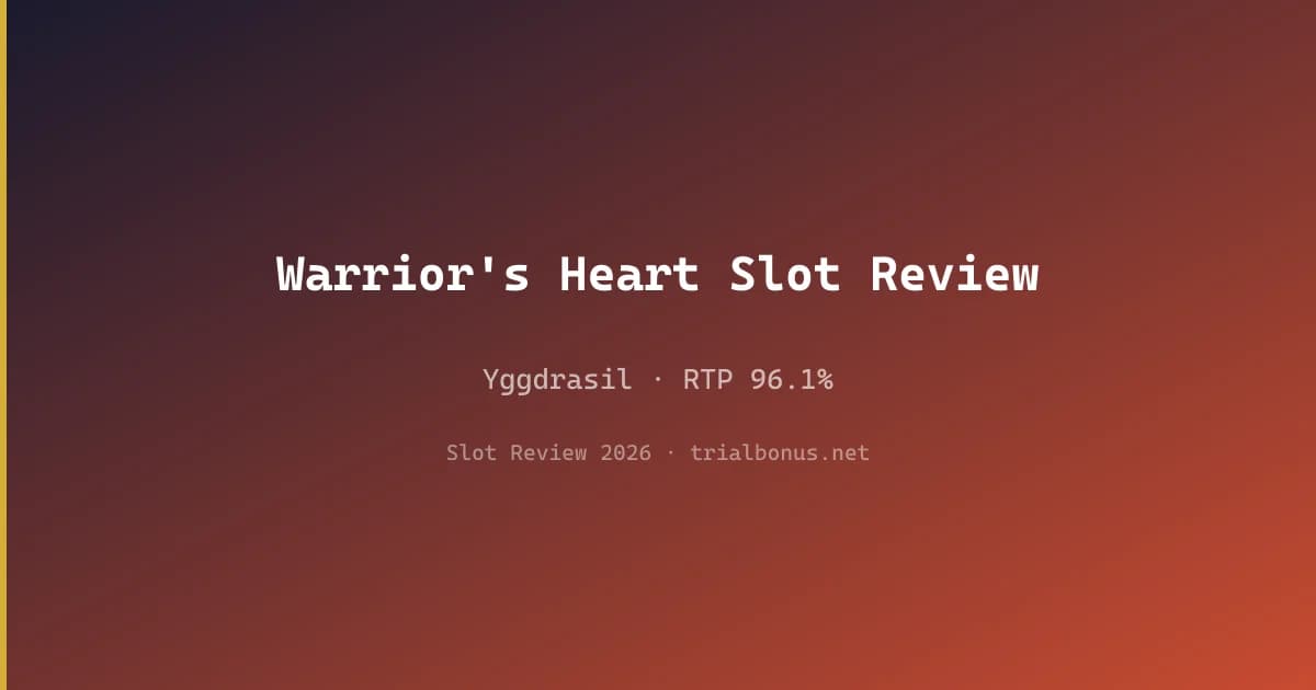 Warrior's Heart Slot Review