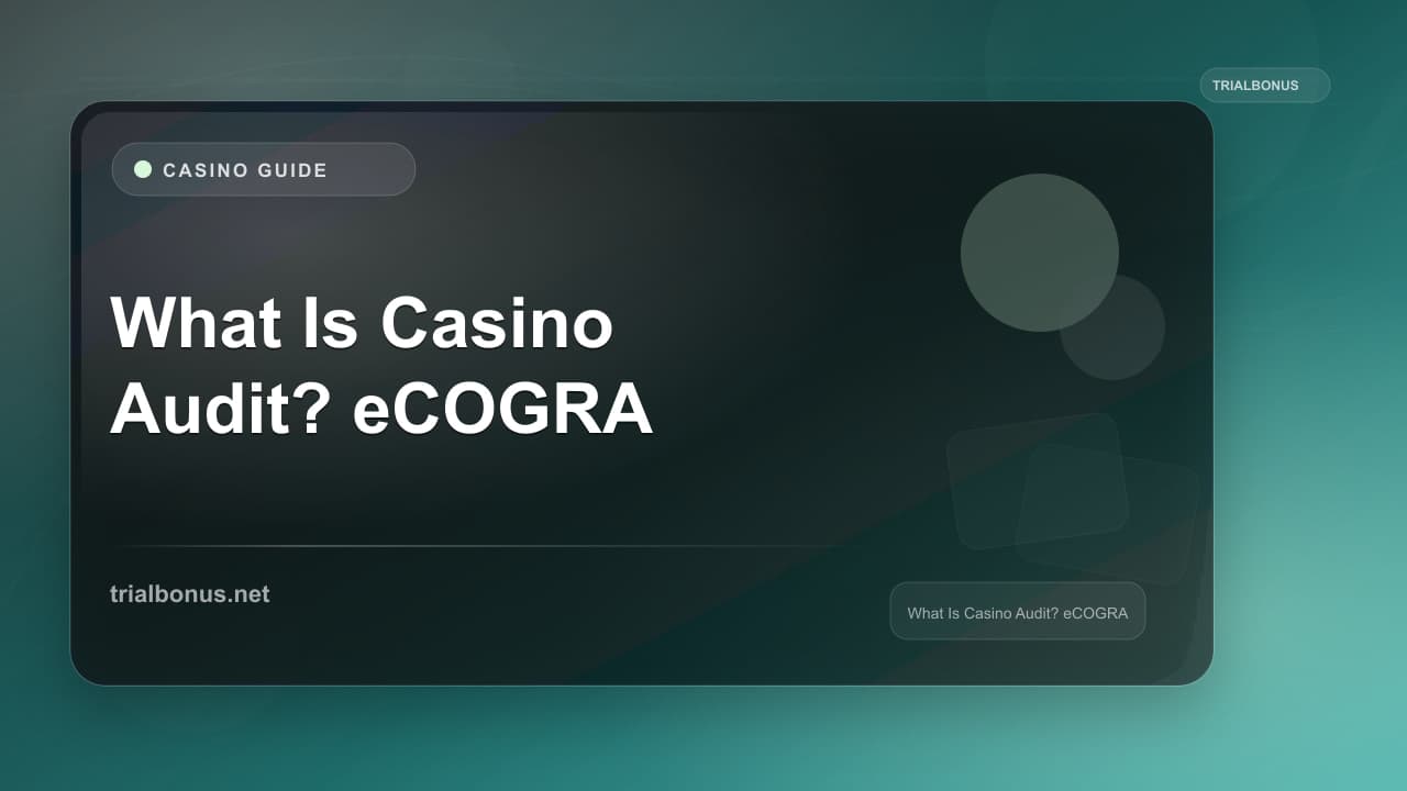 What Is a Casino Audit? eCOGRA Guide