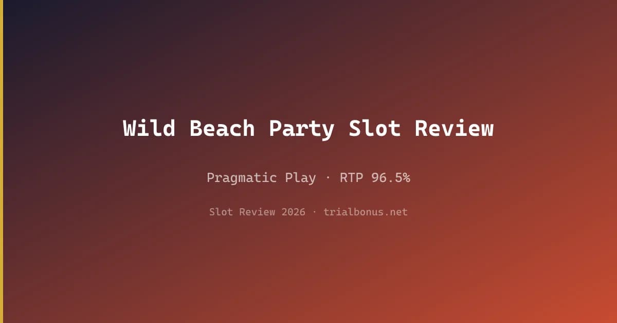 Wild Beach Party Slot Review