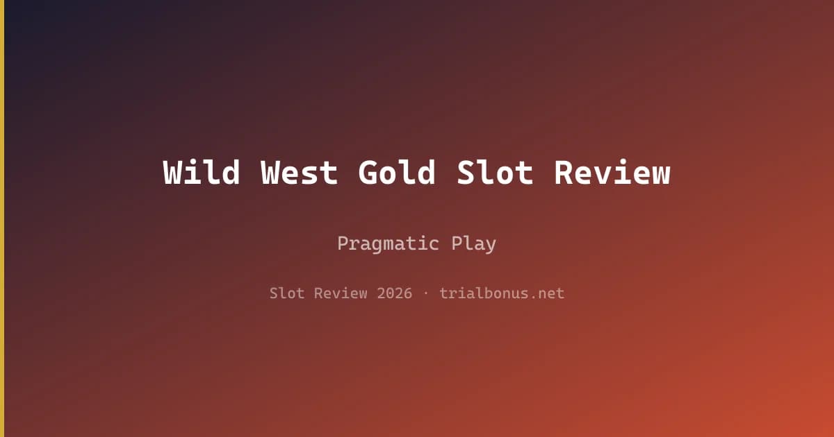Wild West Gold Slot Review