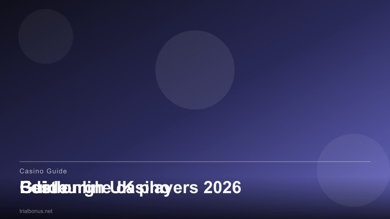 Best online casino Edinburgh UK players review