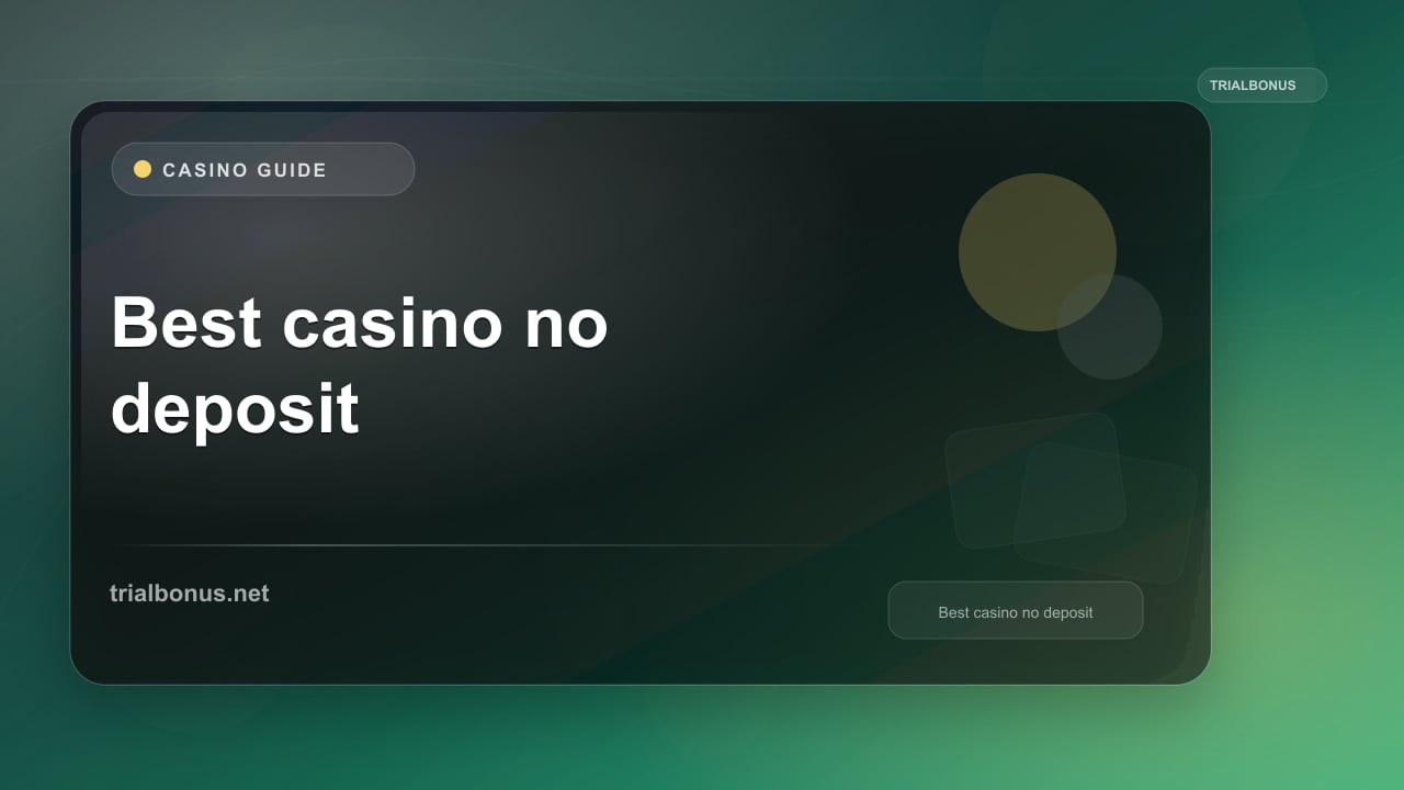 Best casino UK no deposit bonus Guide review