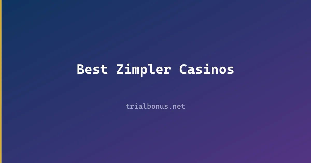 Best Zimpler Casinos review