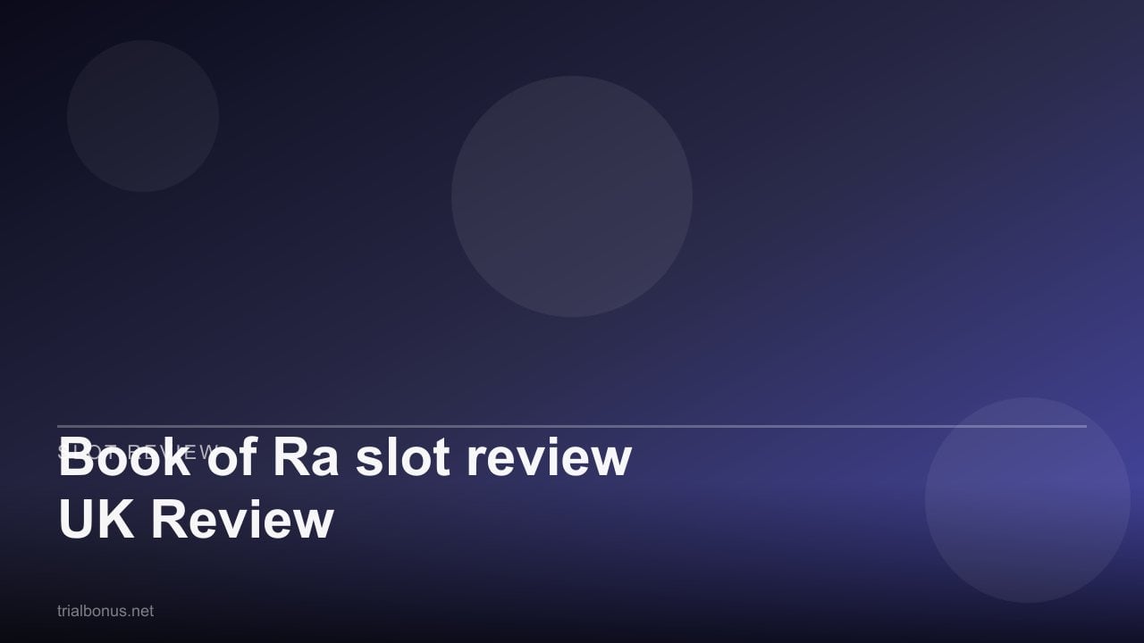 Book of Ra slot review UK Review review
