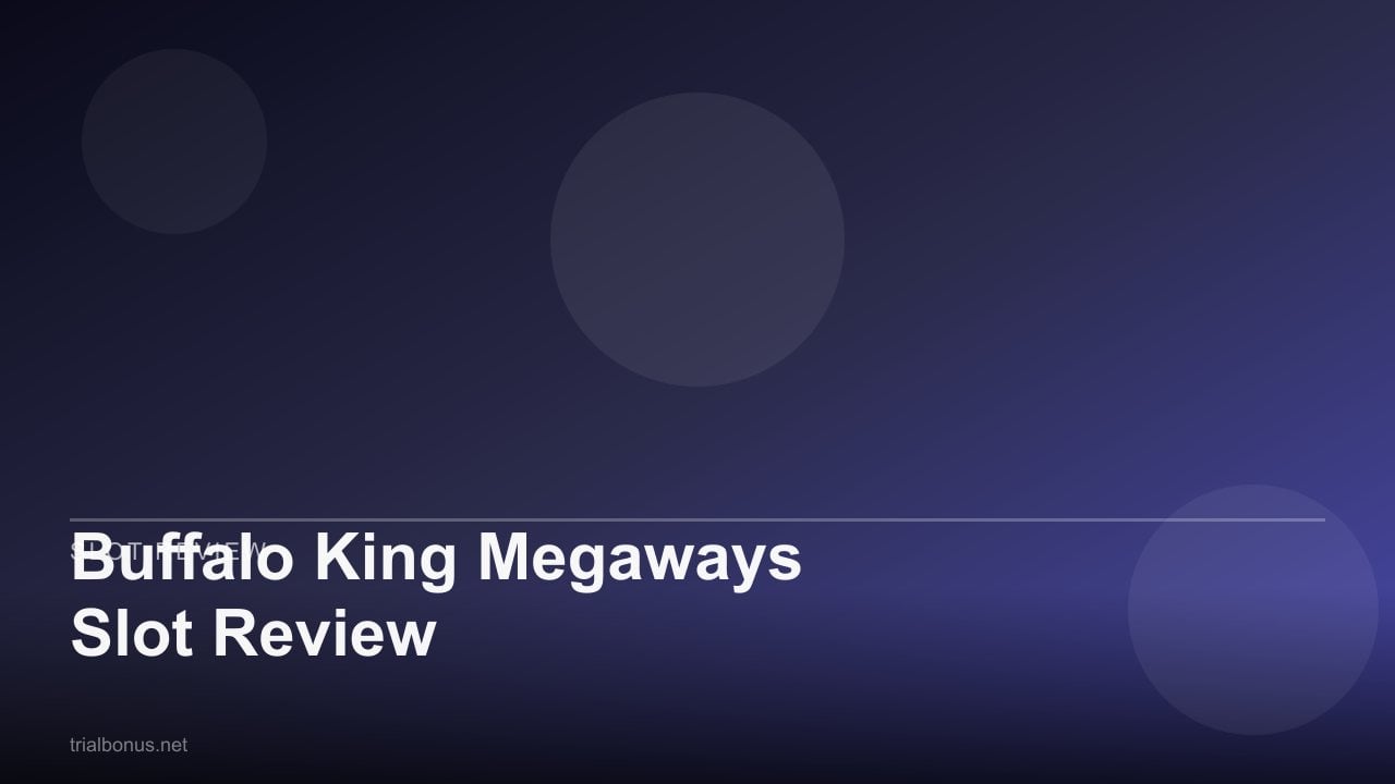 Buffalo King Megaways Slot Review review