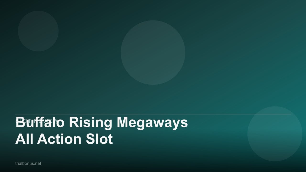 Buffalo Rising Megaways All Action Slot review